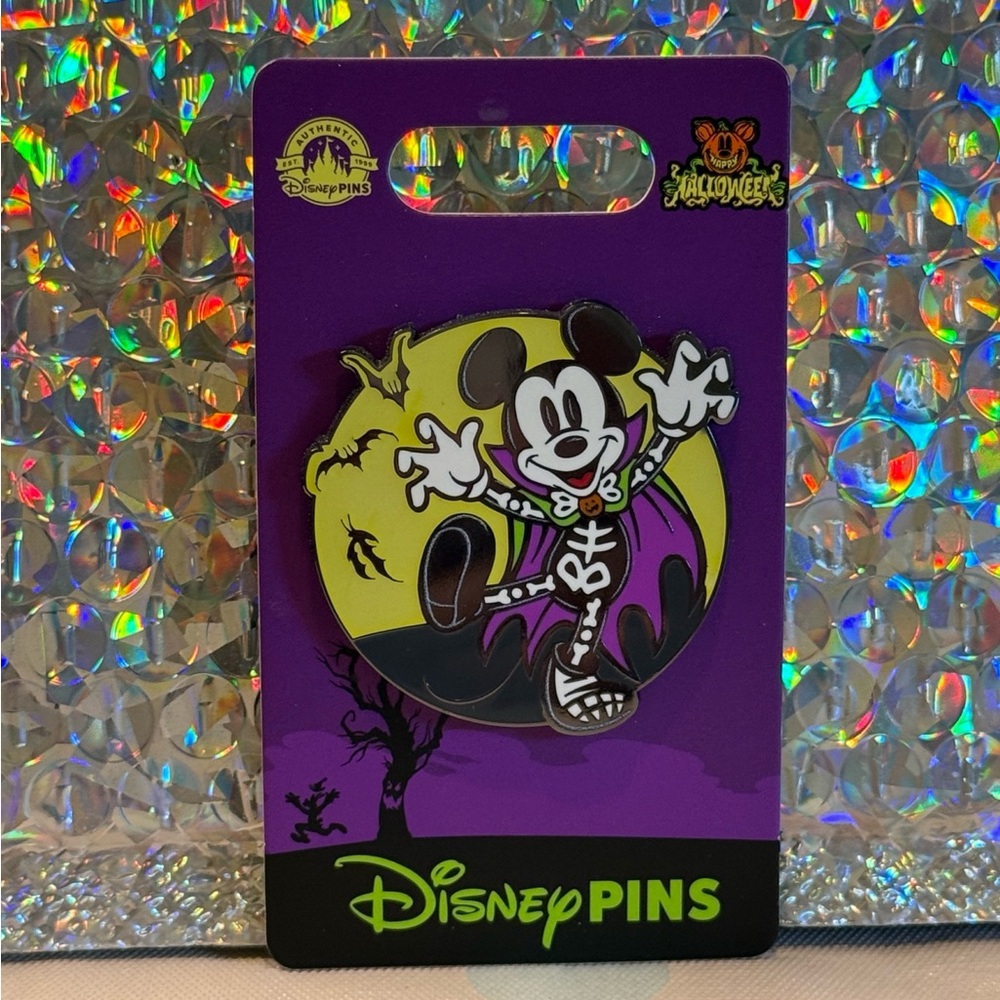 ✨ Disney Pin | Halloween 2024 Skeleton Mickey 🎃 NOC